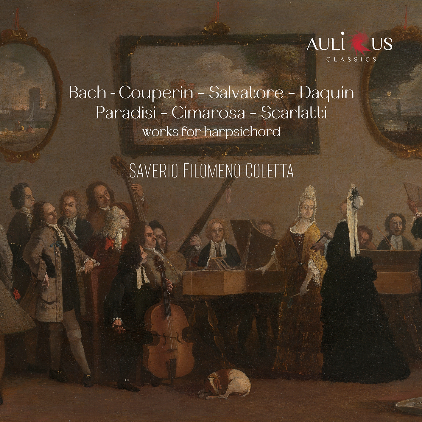 ALC_0152_Bach, Couperin, Salvatore, Daquin, Paradisi, Cimarosa, Scarlatti Works for Harpsichord