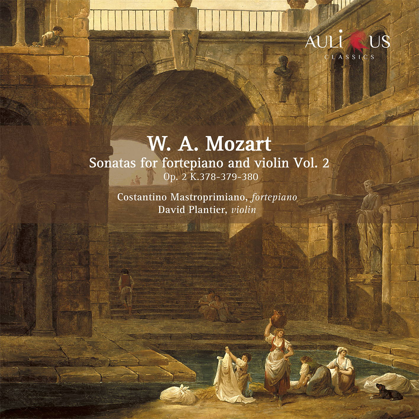 ALC 0161 Mozart: Sonatas for Fortepiano and Violin Vol. 2