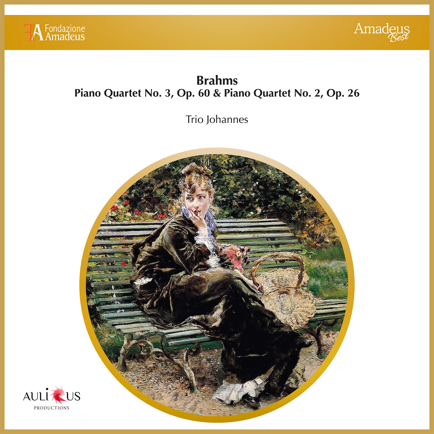 FAB 0103 Brahms Piano Quartet No. 3, Op. 60 & Piano Quartet No. 2, Op. 26