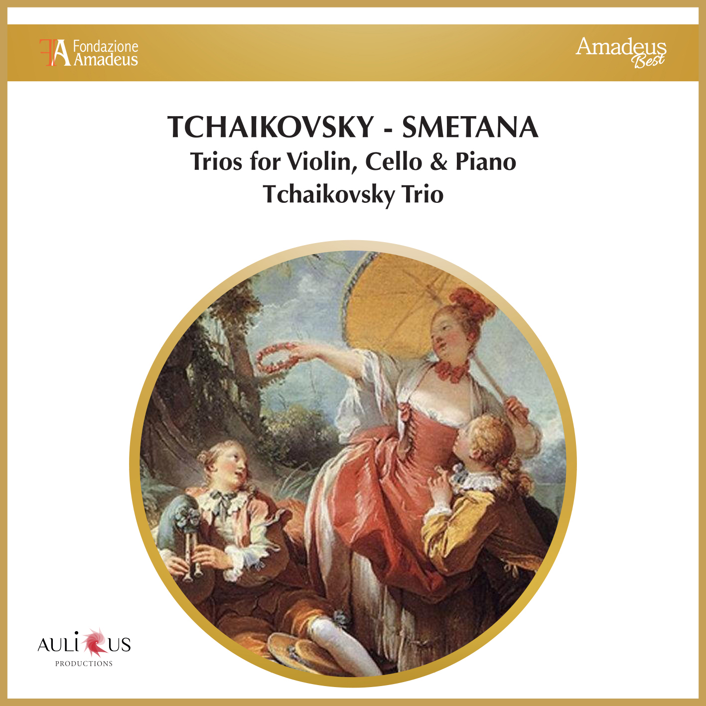 FAB 0021  Čajkivskij - Smetana - Trii for violin, cello and piano