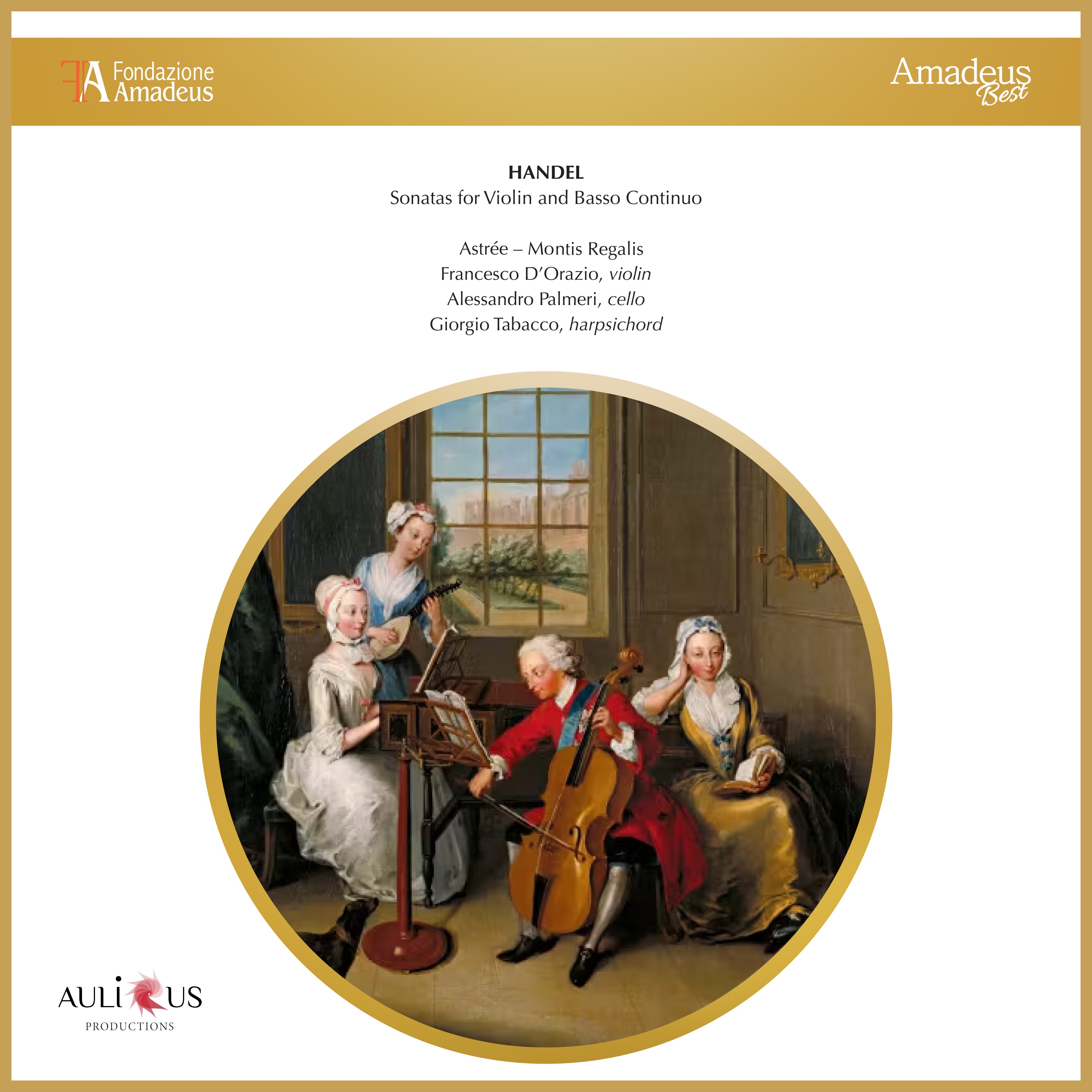 FAB 0083 Handel Sonatas for Violin and Basso Continuo