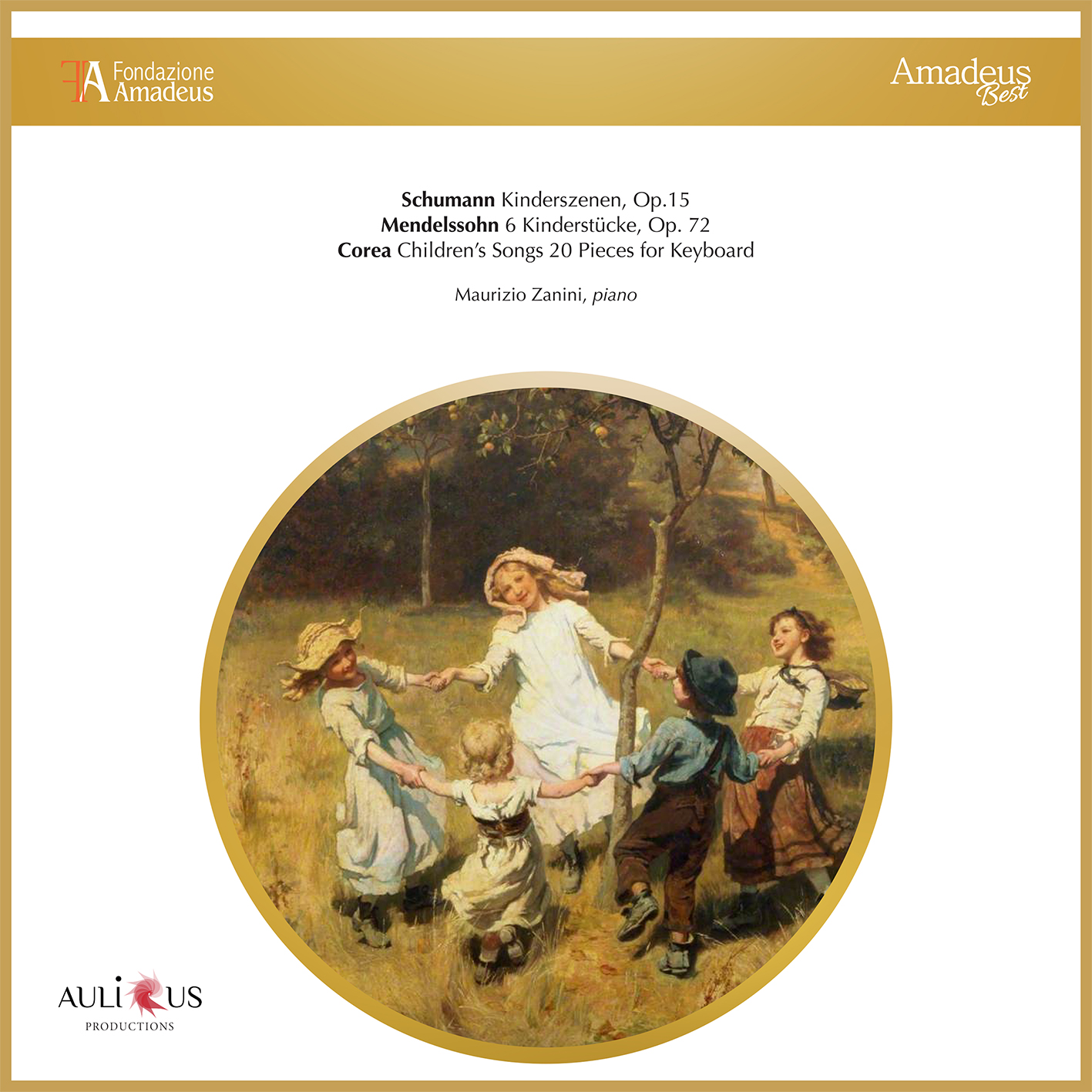 FAB 0087 Schumann Kinderszenen, Op. 15 - Mendelssohn 6 Kinderstücke, Op. 72 - Corea Children’s Songs 20 Pieces for Keyboard