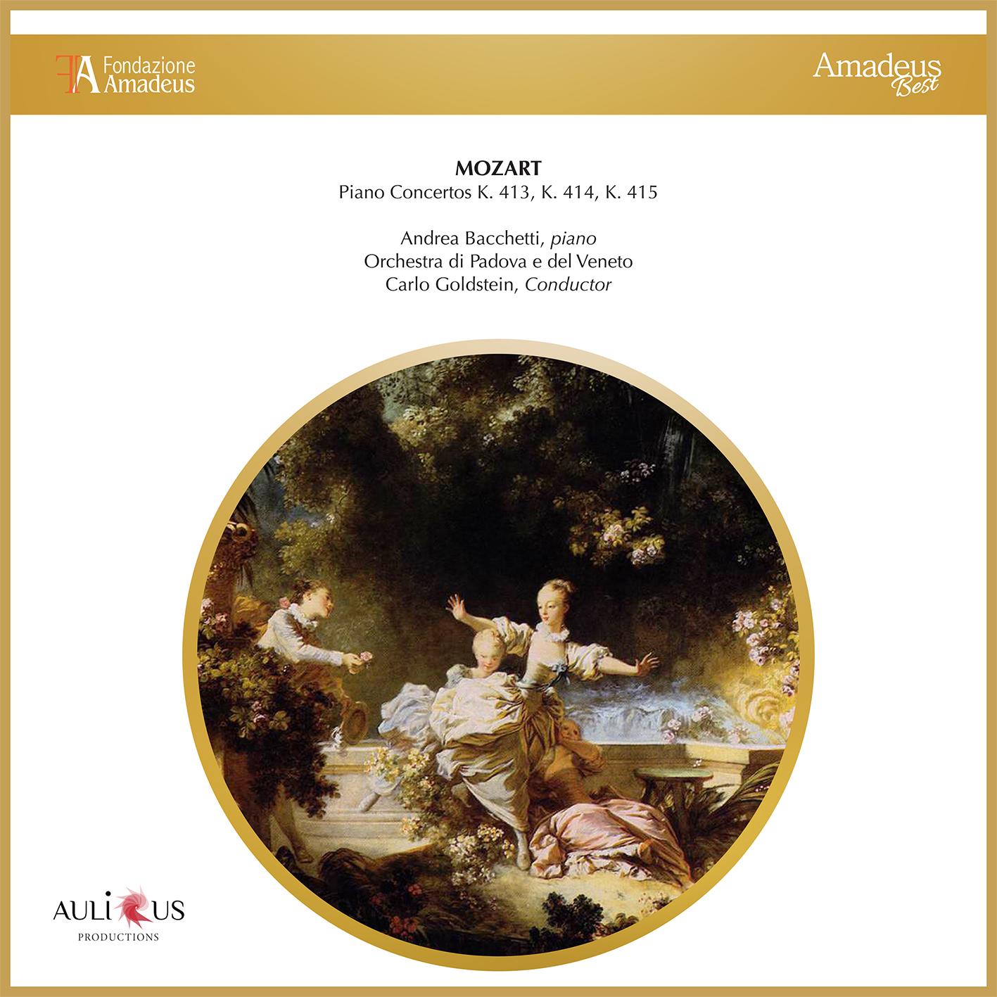 FAB 0091 Mozart Piano Concertos K. 413, K. 414, K. 415
