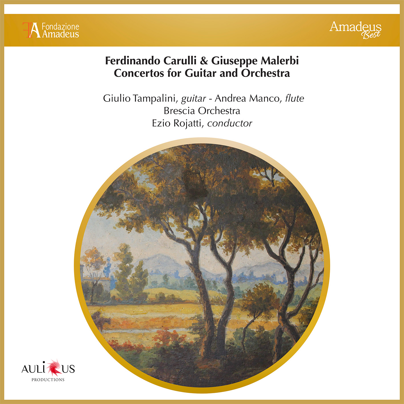 FAB 0107 Ferdinando Carulli & Giuseppe Malerbi: Concertos for Guitar and Orchestra